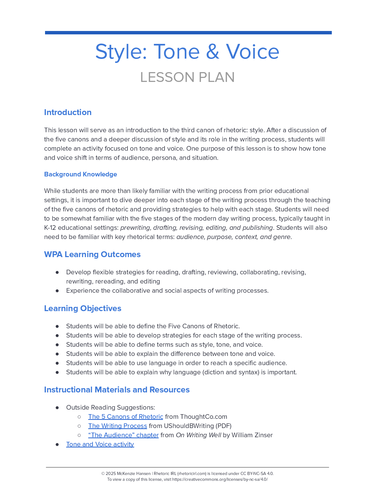 Style: Tone and Voice thumbnail