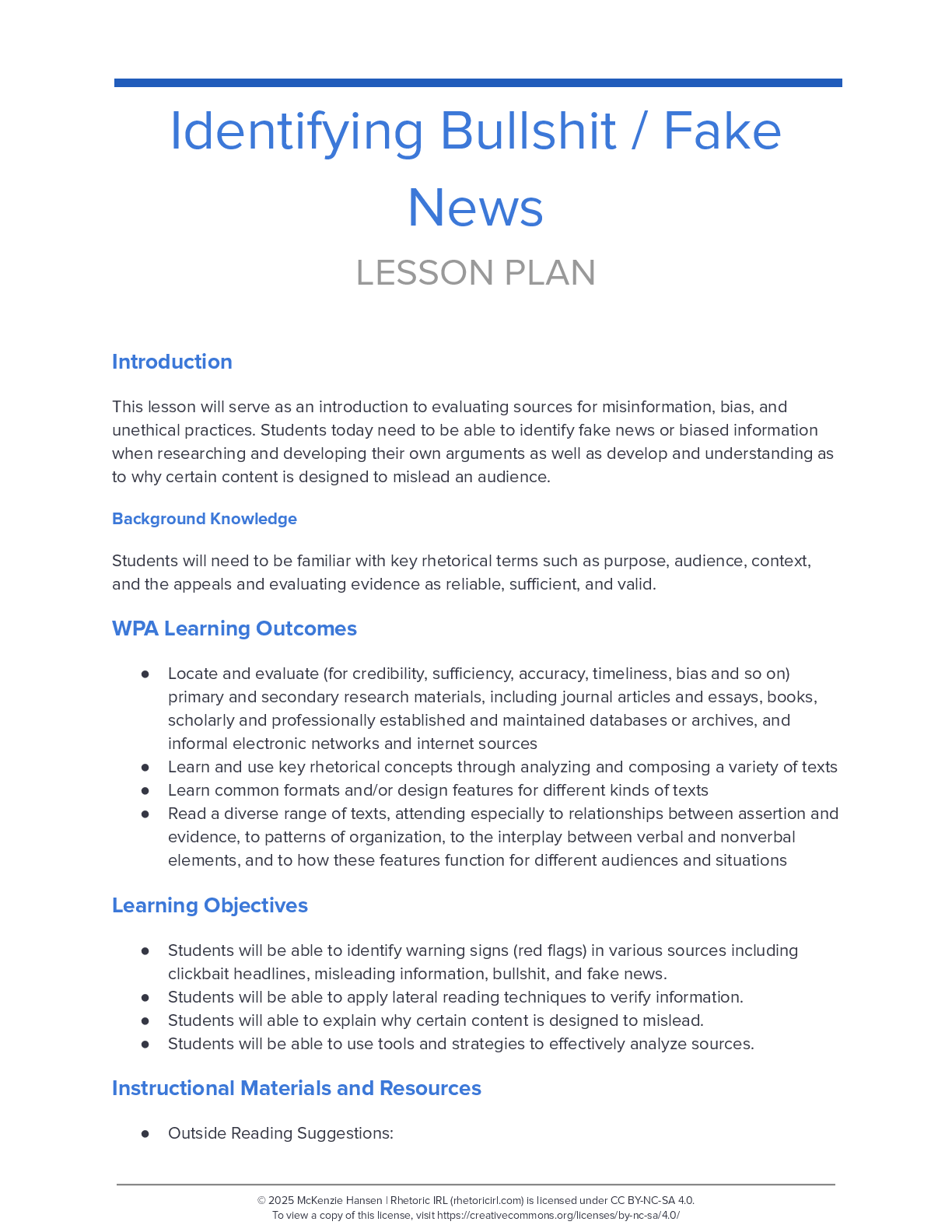 Identifying Bullshit / Fake News thumbnail