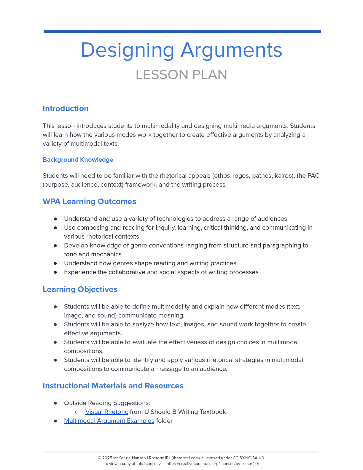 Designing Arguments thumbnail